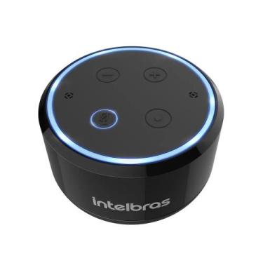 Imagem de Alto Falante Inteligente Intelbras  Izy Speak Mini 4010002, Preto