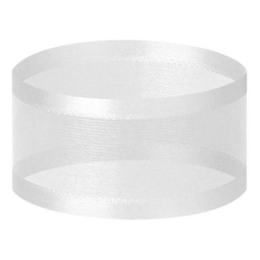 Imagem de Fita De Organza C Cetim 25mm X 10 Metros C/05 Un = 50metros - Fitas Re