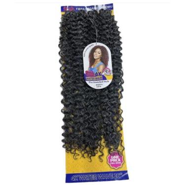 Imagem de Cabelo Water Wave Jessica Fibra Organica Premiun 75cm - GM Hair, Silve