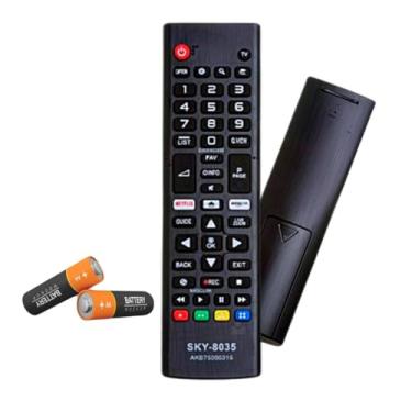 Imagem de Controle Remoto Universal Para TV Smart 4K LED LCD LG Netflix Amazon