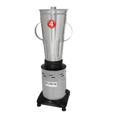 Imagem de Liquidificador Industrial Alta Rotação 1200w 4L em Inox Sucos Frutas V