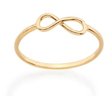 Imagem de Anel Skinny  Falange Símbolo Do Infinito Rommanel 511815, Branco, 22