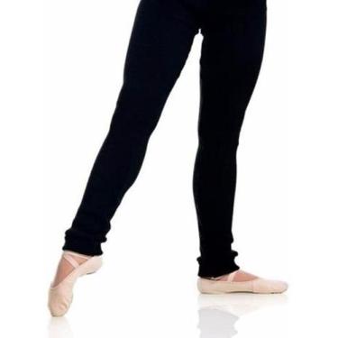 Imagem de Kit Com 3 Meia Calça Lã Fusô Legging Adulto Térmica Sem Pé Tam, Unico 