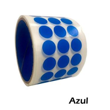 Imagem de Etiqueta Adesiva Autocolante Colorida 15x15mm ideal para organização d