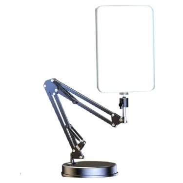 Imagem de Luz de preenchimento para fotografia, luz de beleza, luz de preenchimento de transmissão ao vivo, sala de transmissão ao vivo, luz suave para fotografia de iluminação de vídeo