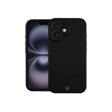 Imagem de Gshield Capa Case Capinha Silicon Premium com Interior em Microfibra Antiderrapante Proteção Contra Impressão Digital, Arranhões, Quedas e Impactos para (Preta, iPhone 16)