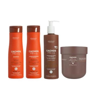 Imagem de Kit Crespos e Crespíssimos (Sh+Cond+Ativ300ml+Másc.450g) Arvensis