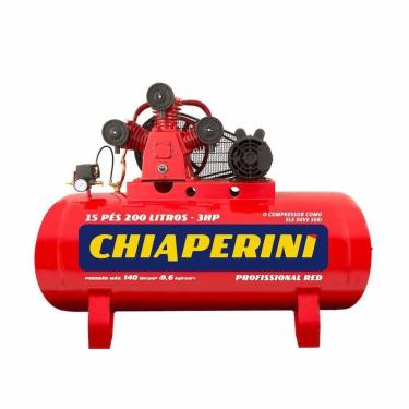 Imagem de Compressor De Ar Média Pressão 3Hp 110/220V 200L 021268