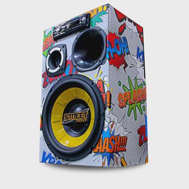 Imagem de Caixa Automotiva Ativa Spyder Bluetooth Usb Fm Taramps 700w