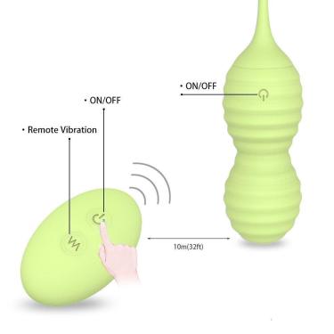 Imagem de Bolas De Pompoarismo Recarregável Rolling - Verde