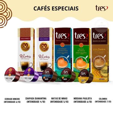 Imagem de Kit 50 Cápsulas Café Tres Corações -