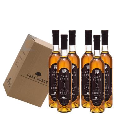 Imagem de Licor De Cachaça De Alambique - Roble Honey - Cx 6 Un 500 Ml