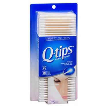 Imagem de Cotonetes Q-Tips 375 cada por Q-Tips (pacote com 6)