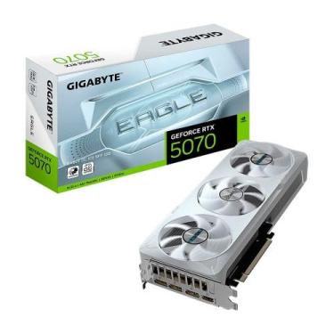 Imagem de Placa de Vídeo Gigabyte RTX 5070 EAGLE OC ICE SFF 12G NVIDIA GeForce, 