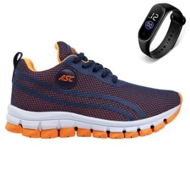 Imagem de Tênis Infantil Esporte Leve Conforto Dia A Dia + Relógio-Unissex