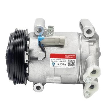 Imagem de Compressor de ar condicionado AC compatível com Fiat Novo Uno Fiorino Palio Mobi Delphi Car Auto 51980391 52050384 CS10099 51786321 52093153