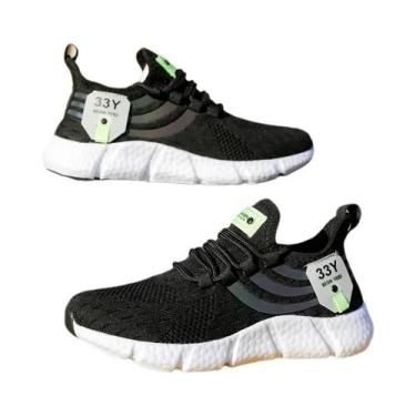 Imagem de Tênis De Corrida De Malha Leve Feminino Moda Confortável Calçado Vulca