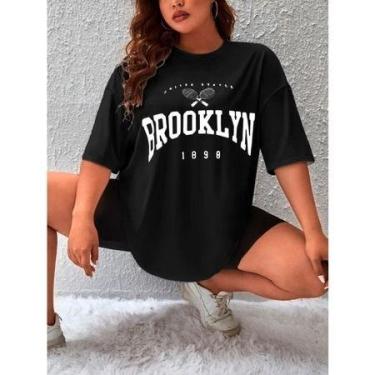 Imagem de Camiseta 1898 Rosa Choque Manga 3/4 Gola redonda Garota Longo Life Sty