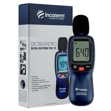 Imagem de Decibelimetro digital incoterm tdec 110, Branca