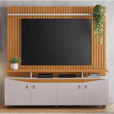 Imagem de Home Para TV Até 65" Conceito JCM Movelaria - Cinamomo/Off