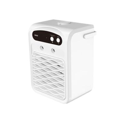 Imagem de Ioensy Mini refrigerador de ar, ventilador de resfriamento de névoa, portátil com luz, 3 velocidades, ar condicionado conveniente, ventilador pessoal para, Branco