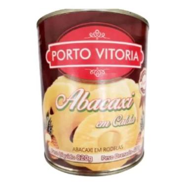 Imagem de Abacaxi Fatias Em Calda Porto Vitoria (liq.830g/dren.400g).