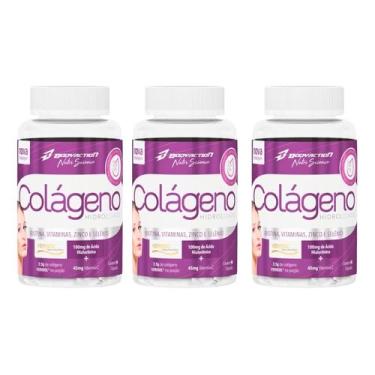 Imagem de Kit com 3 Colágeno Hidrolisado Veriol – 90 Cápsulas Cada, Suporte para Pele, Unhas, Cabelos e Articulações