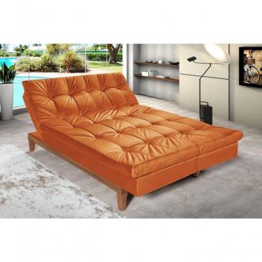 Imagem de Sofá Cama Versátil Pés De Madeira Terracora 174