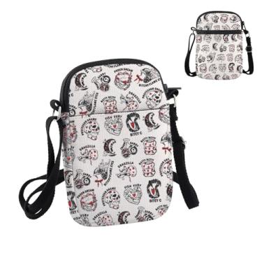 Imagem de PWHAOO Fantasia Livro Amante Livro Presente Personagens Bolsa tiracolo Leitor de livros Bolsa de viagem Bookish Merch, Personagens do livro C