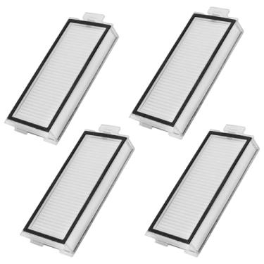 Imagem de Pacote com 4 filtros HEPA filtro lavável acessório de substituição para Q5 Pro Q5 Pro+(Plus) Q5 Max+(Plus) Q5, Q7 Q7+ Q7 Max Q7 Max+ Q8 Max Q8 Max+ Robot Aspirador de pó