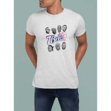 Imagem de Camiseta Unisex Algodão 7 Belo Premium Divertida Lançamento 2025 - ELS