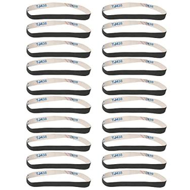 Imagem de Rolinhos Abrasivos de Lixagem Ferramenta de Polimento para Trabalhadores de Metal 20pcs (120#)