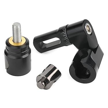 Imagem de AMEYXGS Estabilizador De Arco E Flecha 6" 8" 10" 12" Barra Equilíbrio Com Sistema Amortecimento Pesos Amortecedor Para Acessório Composto (Montagem Em V Um Lado)