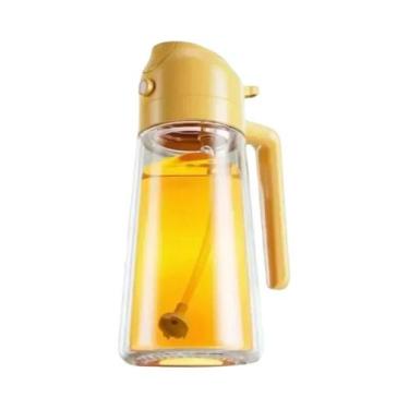 Imagem de Garrafa Pulverizadora De Óleo De Vidro 500ml Para Churrasco Cozinha Co