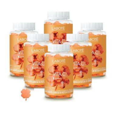 Imagem de Labotê Kit De Vitamina C Em Goma - 60 Gomas 6 Unidades - Lsbotê
