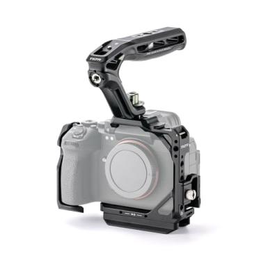 Imagem de Tilta Kit de base de gaiola de câmera compatível com Sony A1 II e A9 III – Preto | Alça superior Xeno, gaiola modular, braçadeira de cabo HDMI | Montagem flexível via sapata fria e 20 roscas de 1/10.2