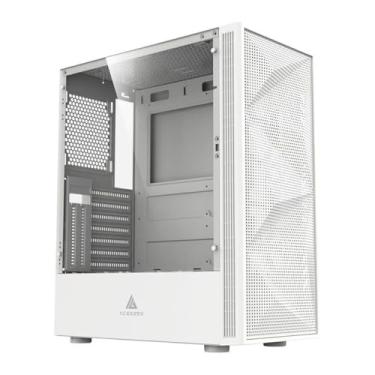 Imagem de Gabinete Gamer Acegeek Morality L435 | Mid-Tower | Lateral de Vidro | Branco | AG-MORALITY-L435-WH