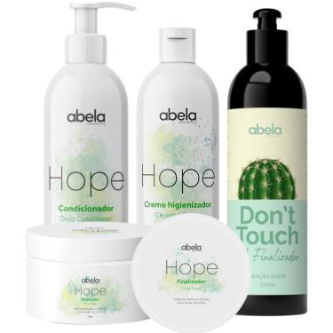Imagem de Kit Abela Hope Shampoo Condic Finalizador E Gel Don'T Touch