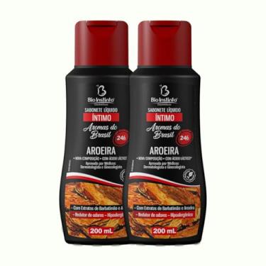 Imagem de 2 UNDs Sabonete Líquido Íntimo Aroeira 200ml Bio Instinto