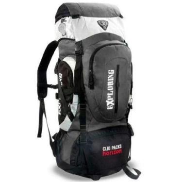 Imagem de Mochila Camping Clio Trilha 55L Impermeável Mc5389 - Yabox