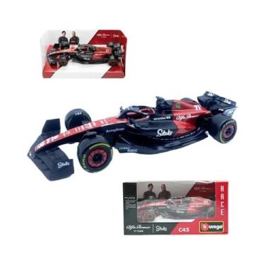 Imagem de Miniaturas de F1 Bburago 1:43 - Aston Martin AMR23, Mercedes W14, Red 