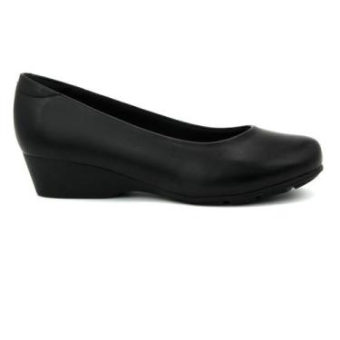 Imagem de Sapato Modare 7014.200 Salto Baixo Anabela Confortavel Leve Feminino, 