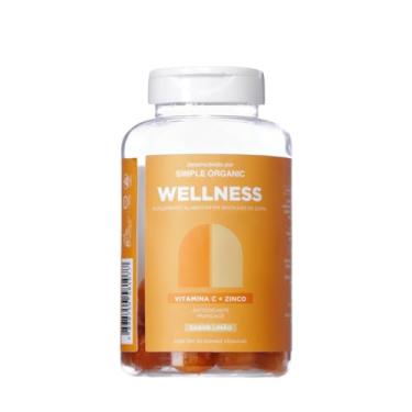 Imagem de Gummy Vitamina C + Zinco Sabor Limão Cabelo Unhas Simple Organic