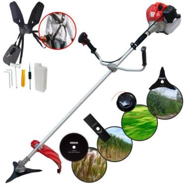 Imagem de Cortador de Grama Anmax CG520-P À Gasolina Motor 2 Tempos 52cc 2,2HP 1