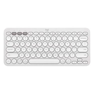 Imagem de Teclado Sem Fio Logitech Pebble Keys 2 K380s Bluetooth Branco US - 920
