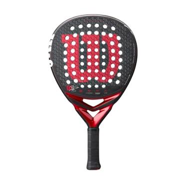 Imagem de Wilson Bela Pro V3 Padel Racket - Black/Red, Grip Size 2-4 1/4"