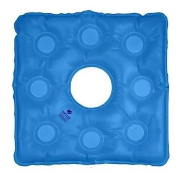 Imagem de Almofada Gel Quadrada Coccix Anti Escaras C/orifício Nhc - Natural Hom