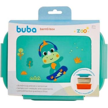 Imagem de Lancheira Bento BOX Buba Zoo Dino