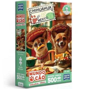Imagem de QUEBRA-CABEÇA 500 Peças Nano Mundo Cao Chihuahua - Toyster