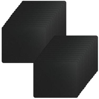 Imagem de Mouse Pad Crtiin 50 Pack Gaming para computadores e laptop preto